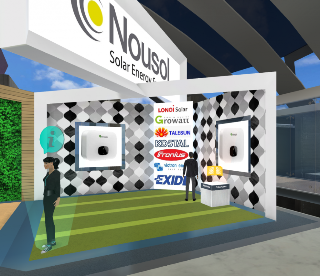 stand virtual de Nousol en effie solar