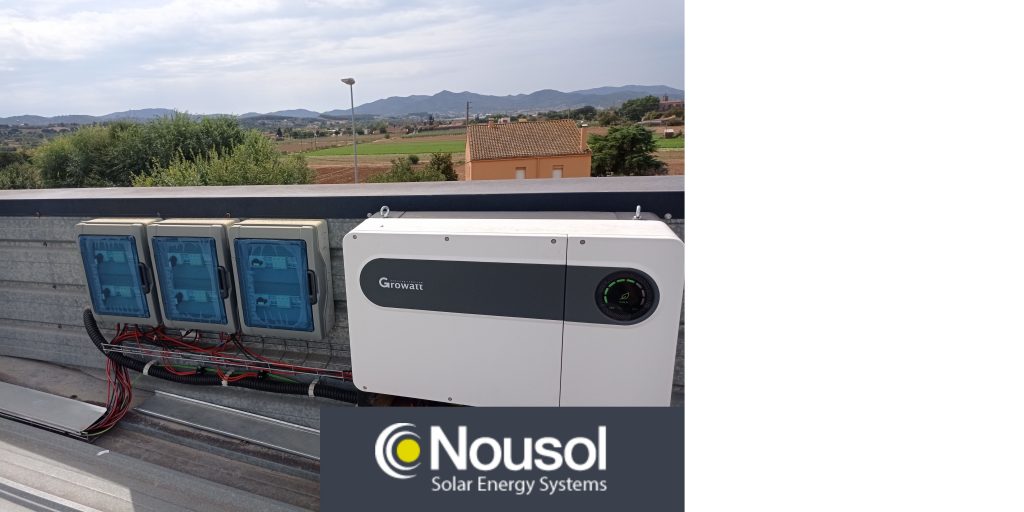 Proceso de instalación de Paneles Solares Fotovoltaicos en la sede de Nousol